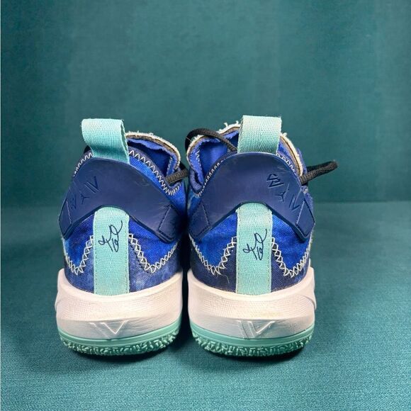 Size 8.5 - Men’s Nike Jordan Why Not Zer0.4 blue shoes - Picture 2 of 9